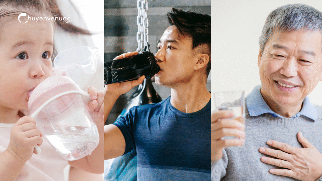 Góc nhìn khoa học: Nhu cầu nước của cơ thể trẻ em, thanh thiếu niên và người trưởng thành thay đổi thế nào?