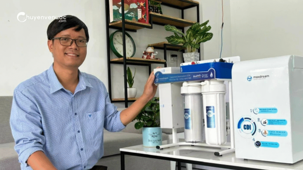 Chuyện về nước_Maxdream_Thực hư chuyện thương hiệu Việt tiên phong nghiên cứu và sản xuất máy lọc nước công nghệ CDI?